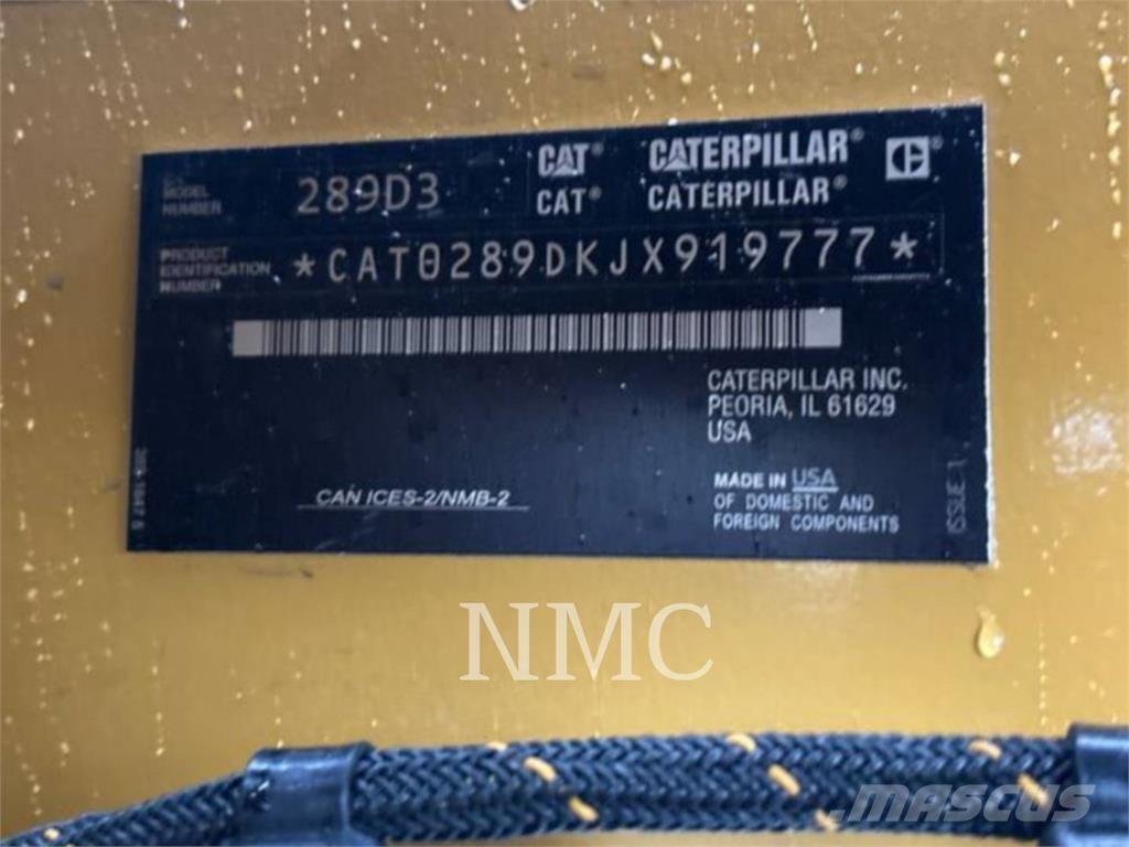CAT 289D3 Încarcatoare cu excavator