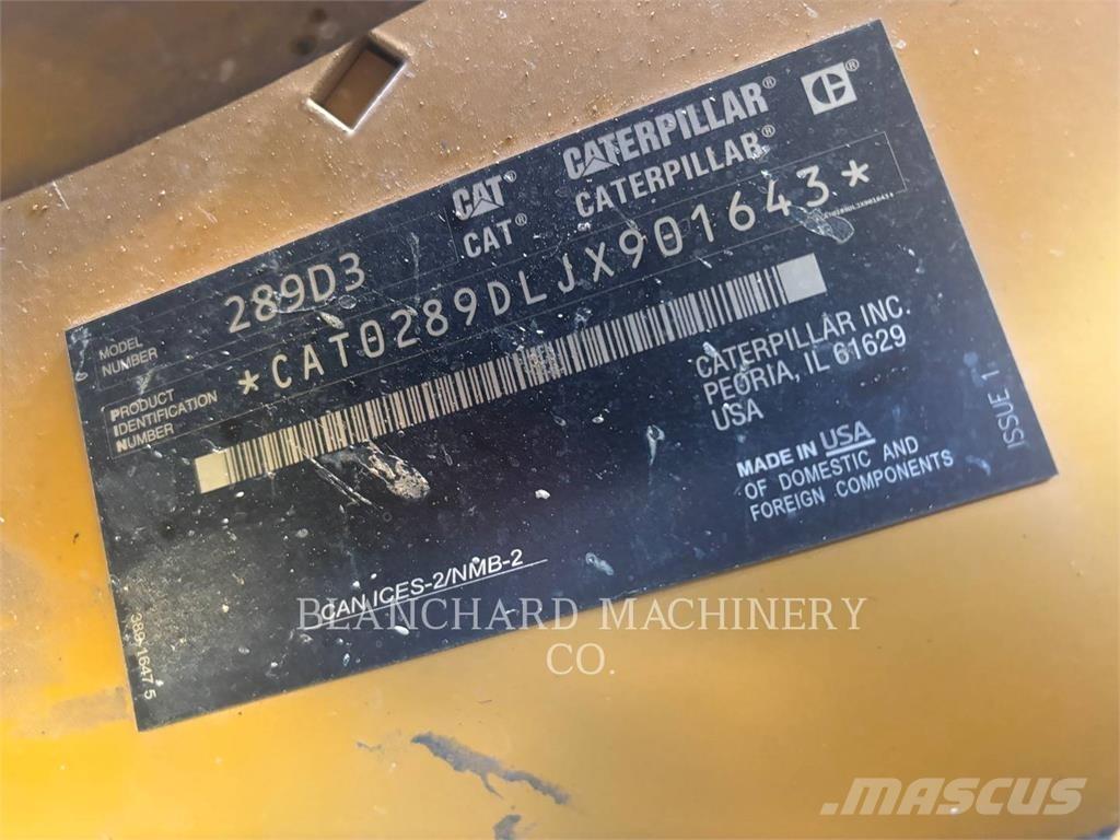 CAT 289D3 Încarcatoare cu excavator