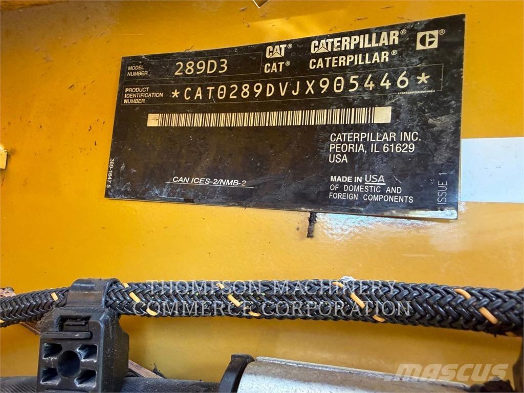CAT 289D3 Încarcatoare cu excavator