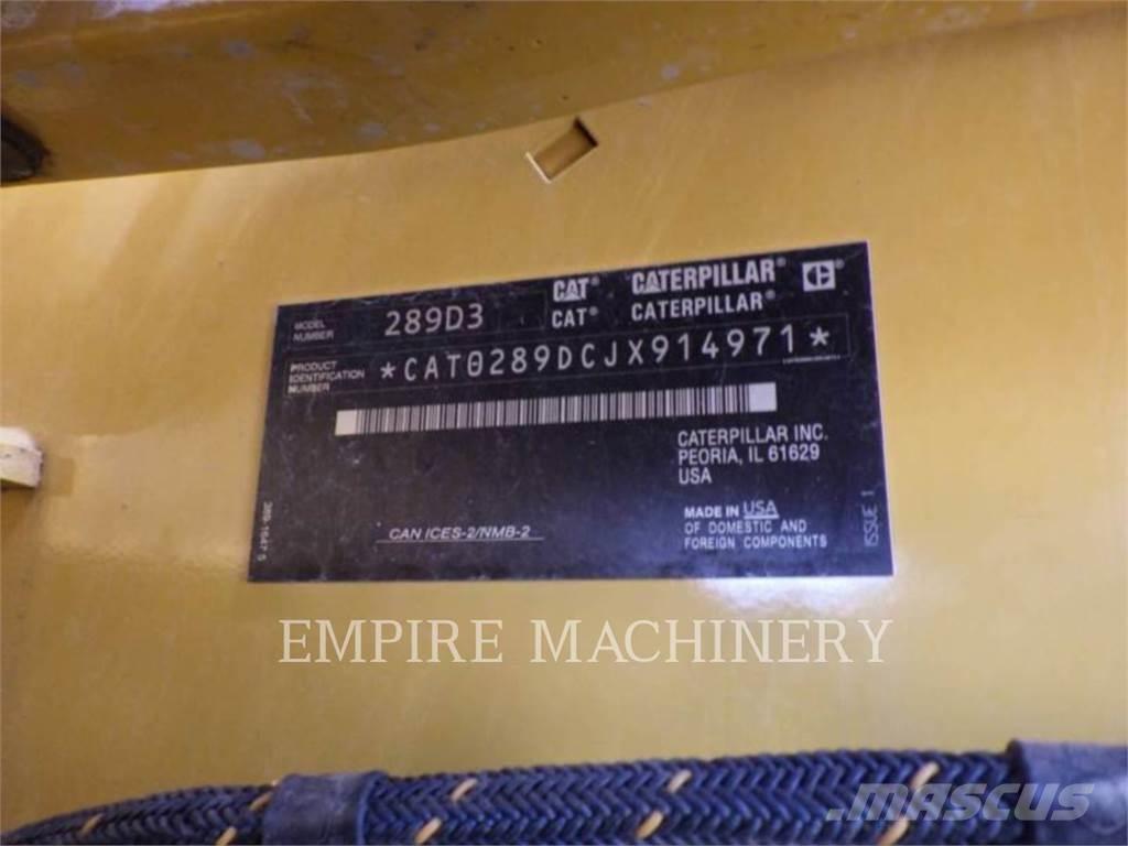 CAT 289D3 CA Mini incarcator