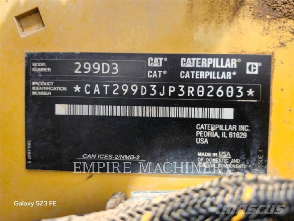 CAT 299D3XPSCA Mini incarcator