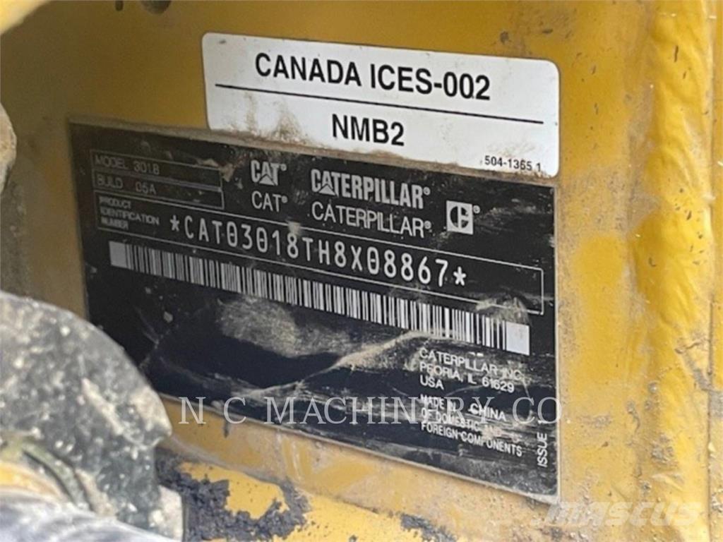 CAT 301.8 CRCB Excavatoare pe șenile
