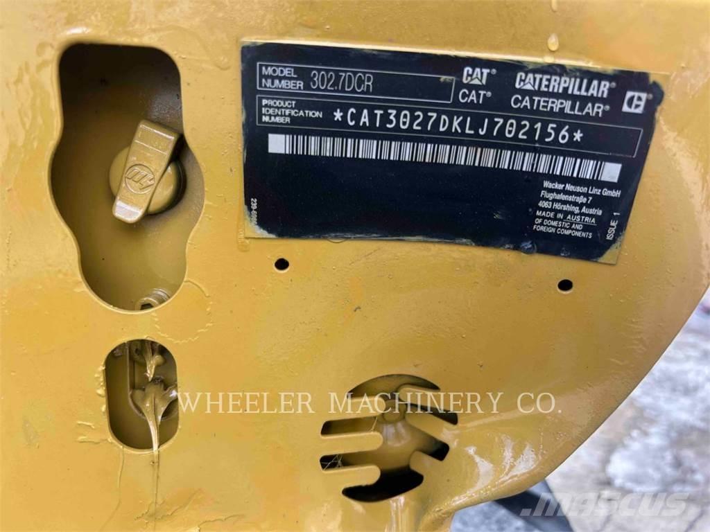 CAT 302.7DC1TH Excavatoare pe șenile
