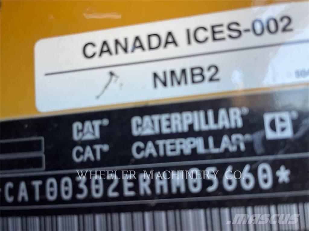 CAT 302 C3 TH Excavatoare pe șenile
