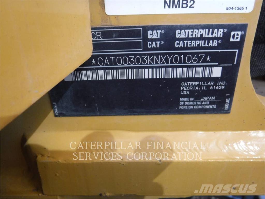 CAT 303-07CR Excavatoare pe șenile
