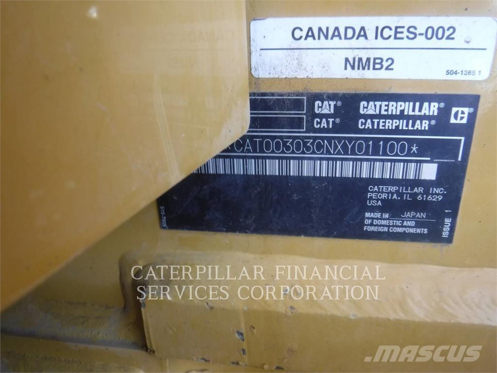 CAT 303-07CR Excavatoare pe șenile
