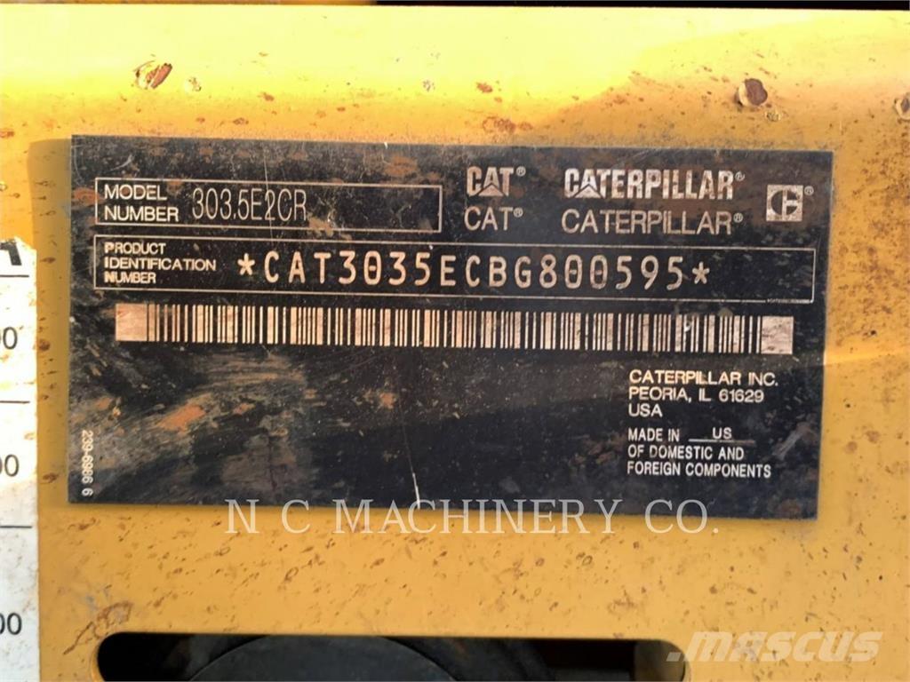 CAT 303.5E2CRN Excavatoare pe șenile
