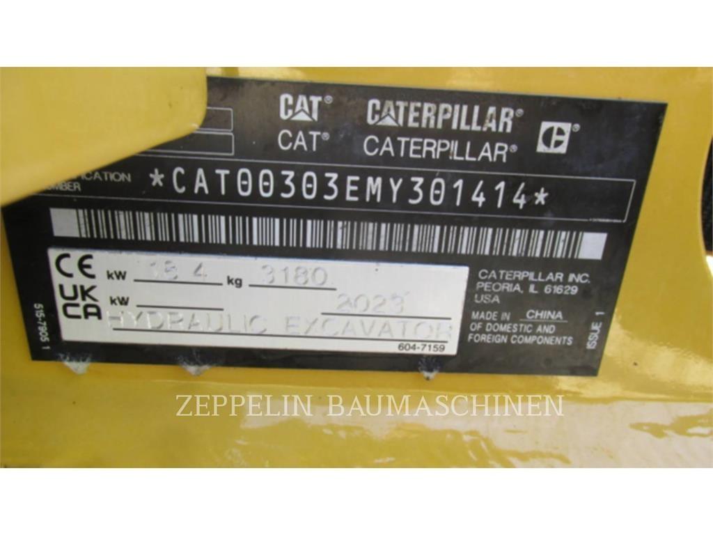 CAT 303CR-07A Excavatoare pe șenile
