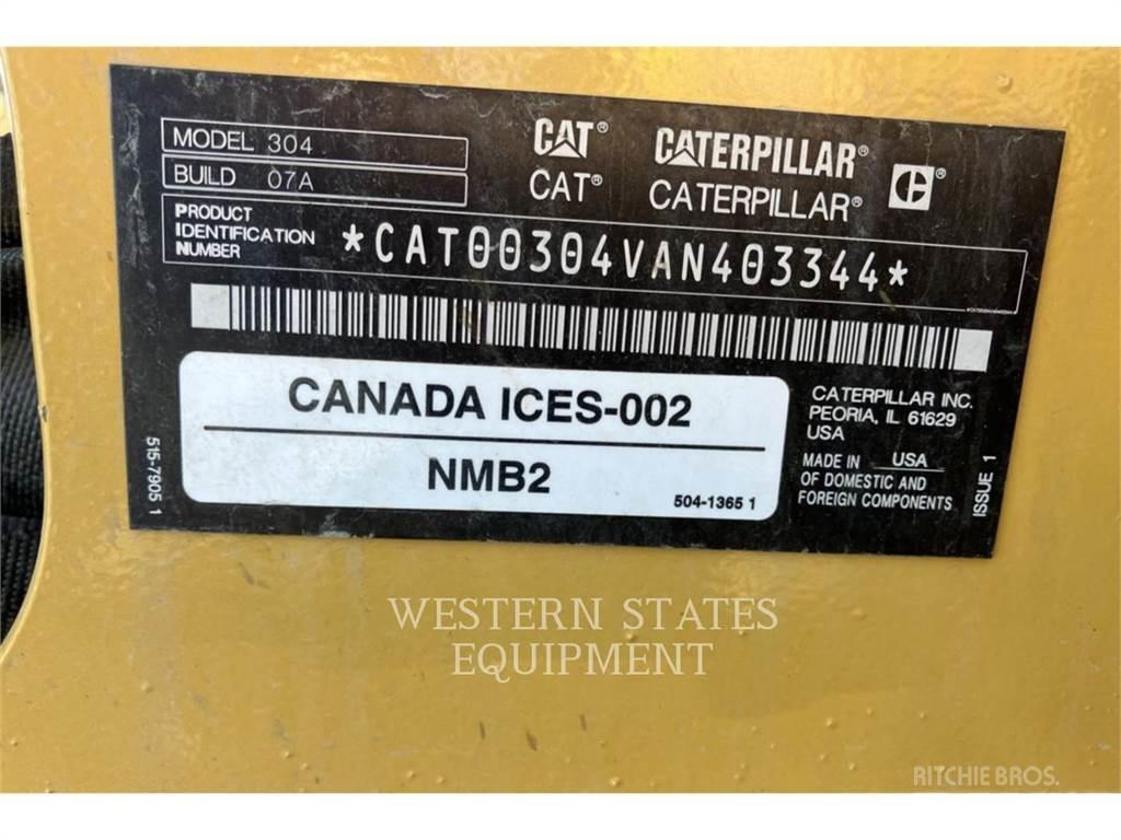 CAT 304 Excavatoare pe șenile
