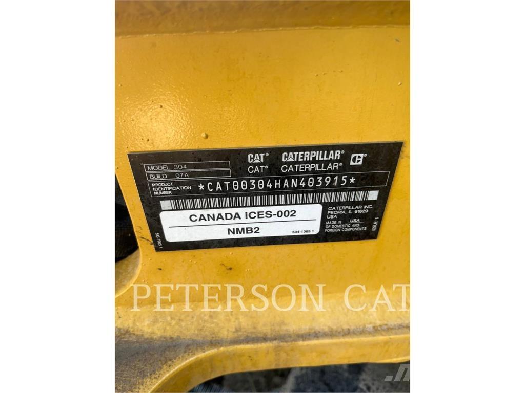 CAT 304 Excavatoare pe șenile
