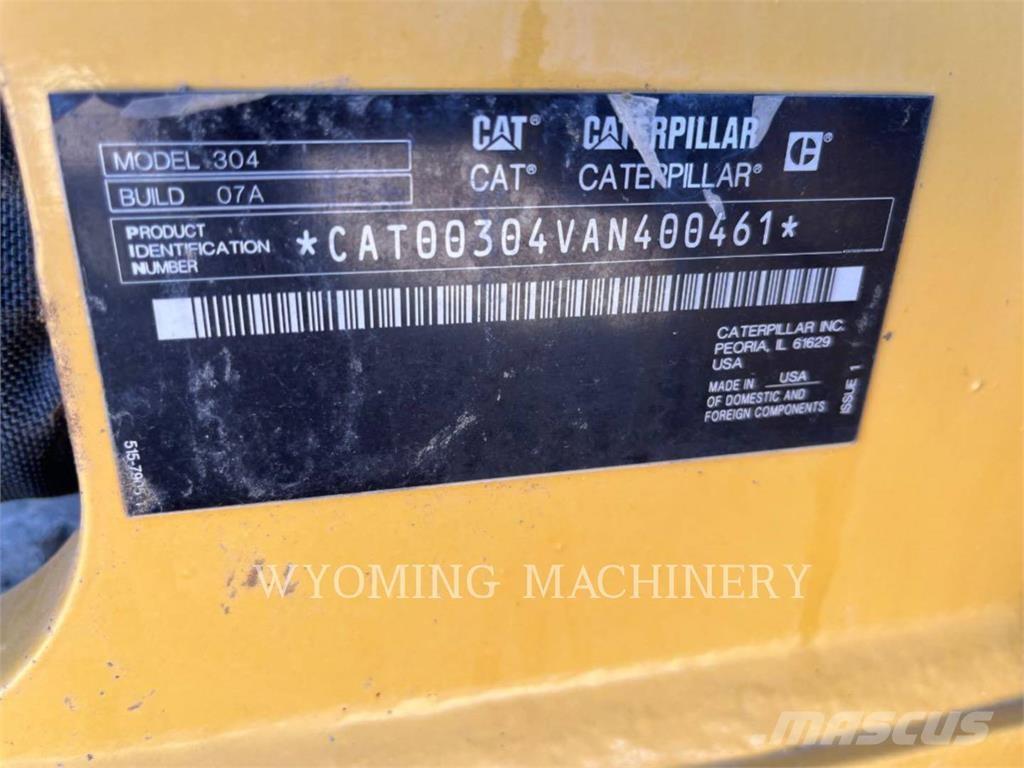 CAT 304 Excavatoare pe șenile
