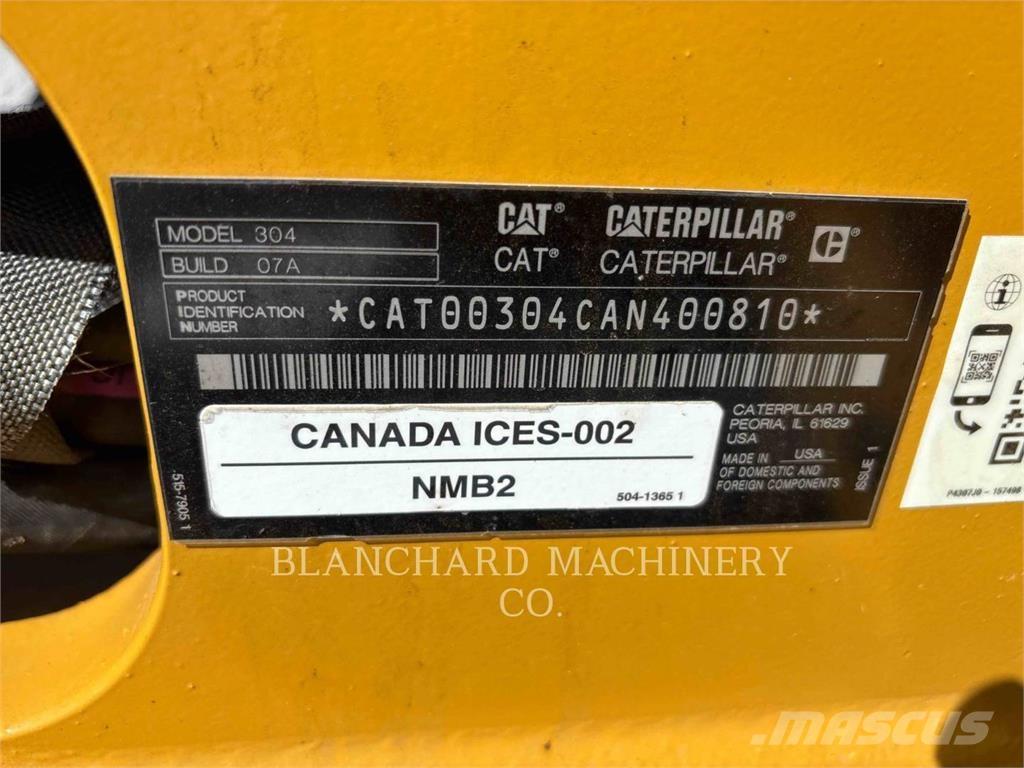 CAT 304 Excavatoare pe șenile
