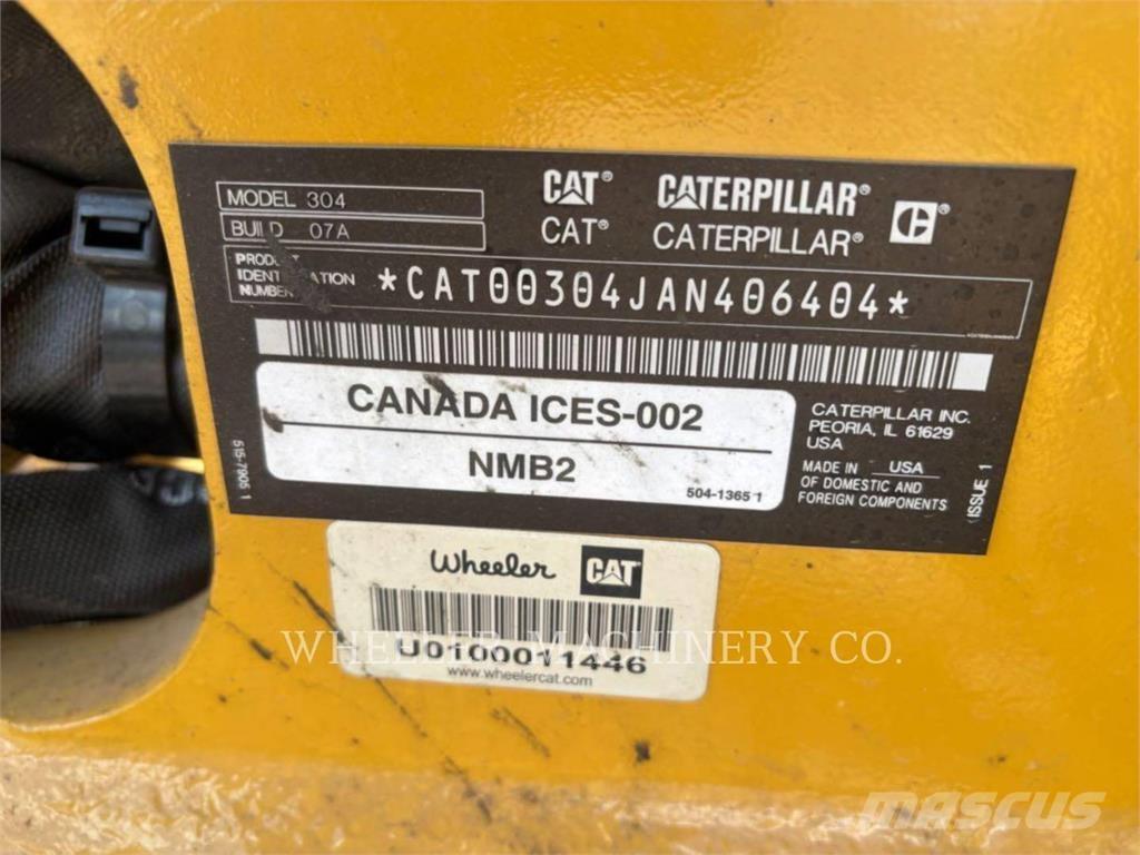 CAT 304 C3 THQ Excavatoare pe șenile

