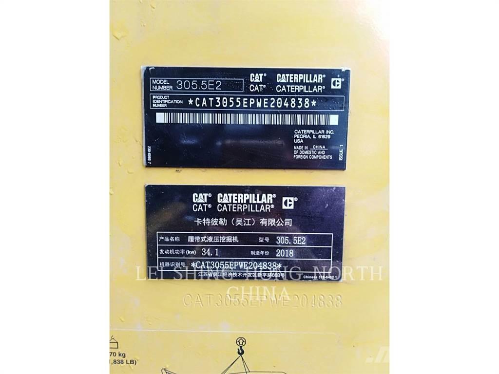 CAT 305.5E2 Excavatoare pe șenile
