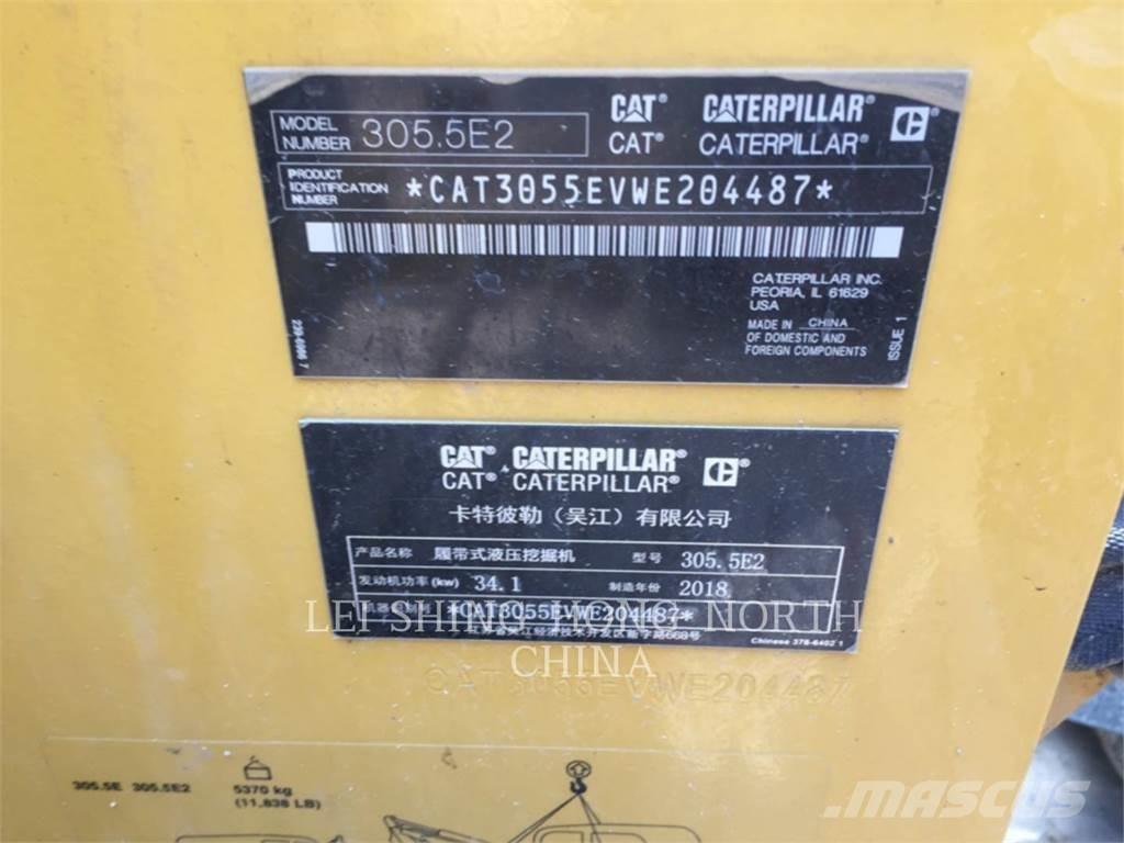 CAT 305.5E2 Excavatoare pe șenile
