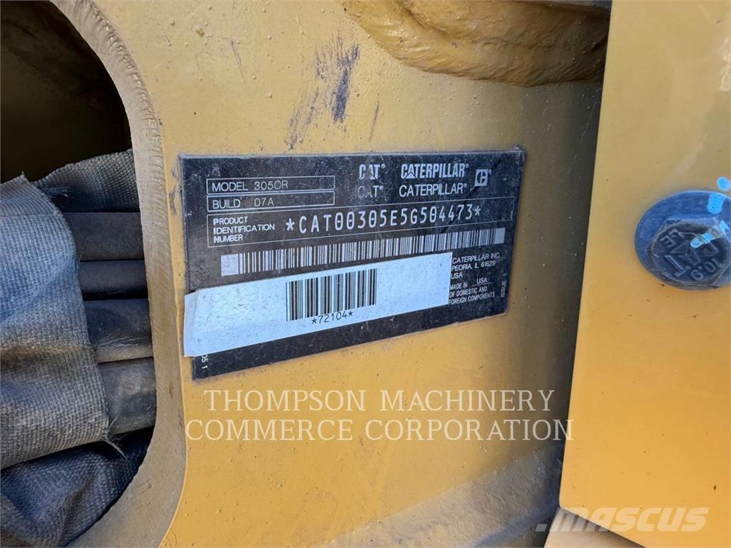 CAT 305 CR Excavatoare pe șenile
