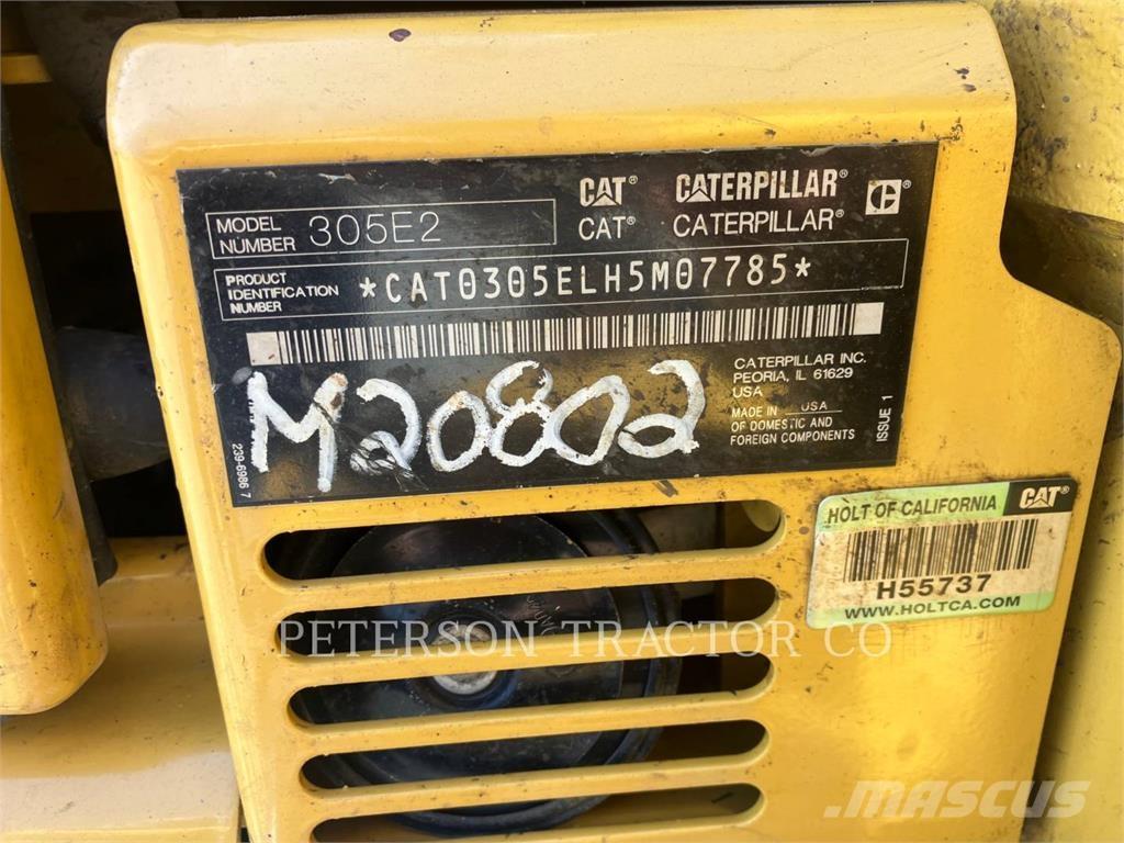 CAT 305E2 Excavatoare pe șenile

