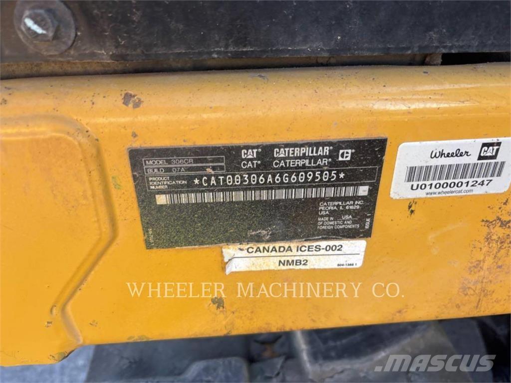 CAT 306 C3 TAQ Excavatoare pe șenile
