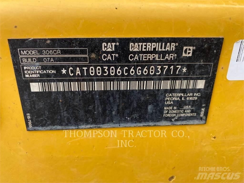 CAT 306CR Excavatoare pe șenile
