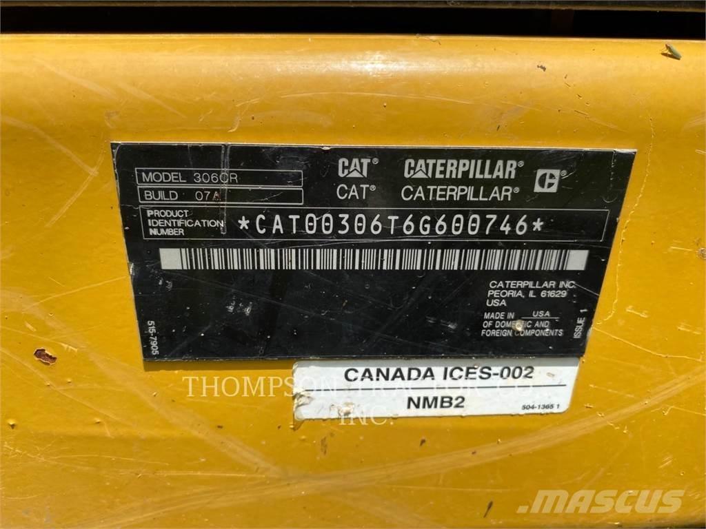 CAT 306CR Excavatoare pe șenile
