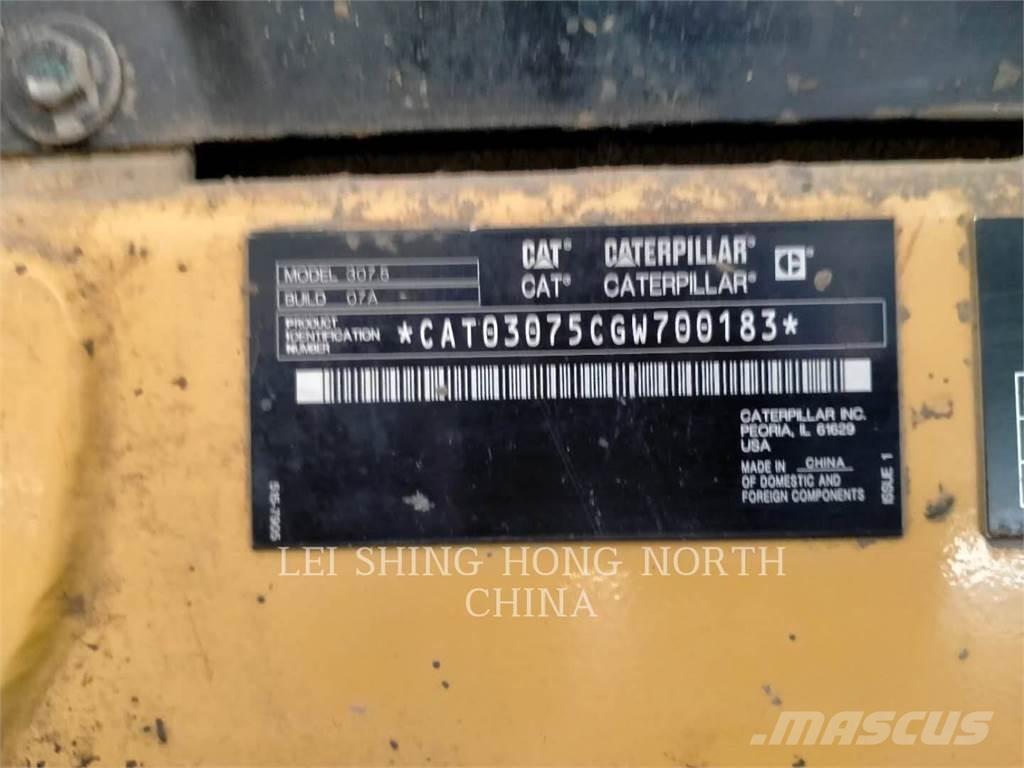 CAT 307.5 Excavatoare pe șenile
