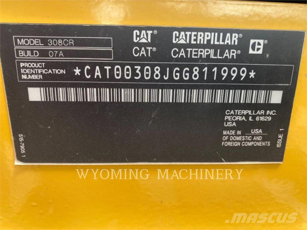 CAT 308 Excavatoare pe șenile
