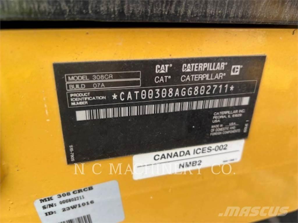 CAT 308 CRCB Excavatoare pe șenile
