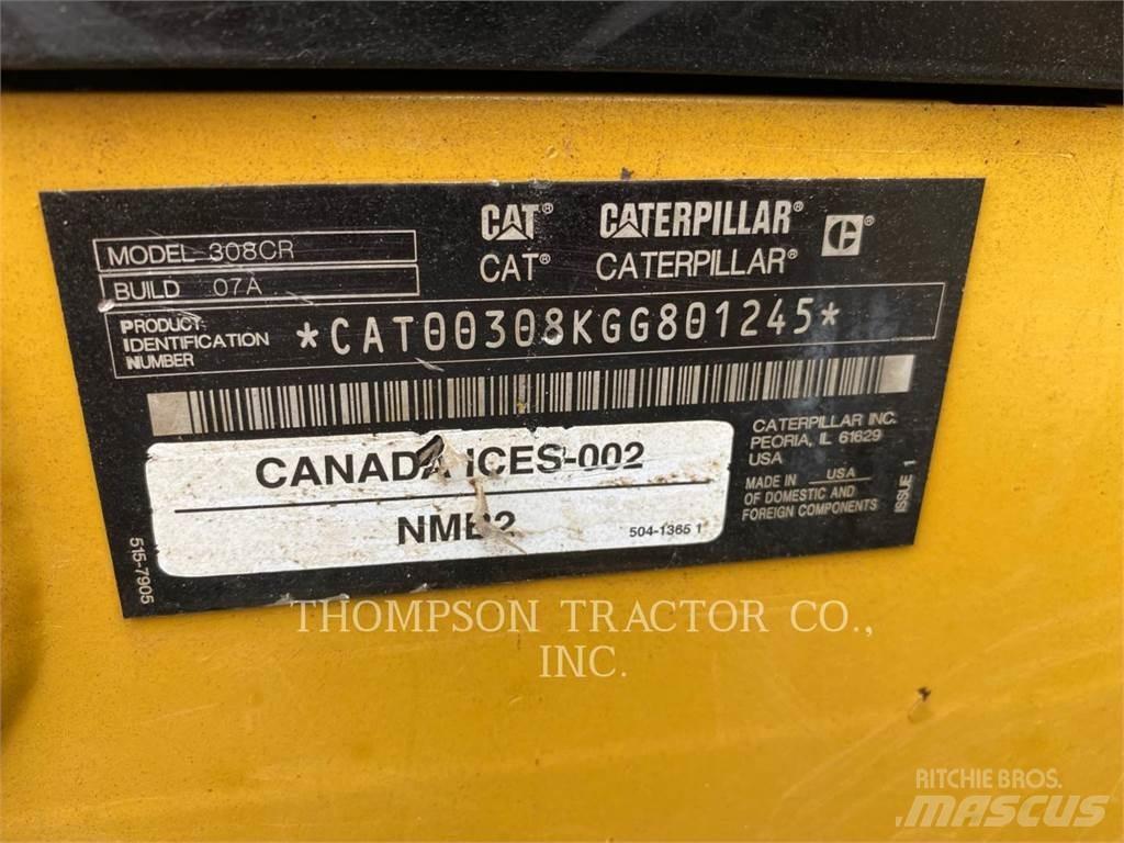 CAT 308CR Excavatoare pe șenile
