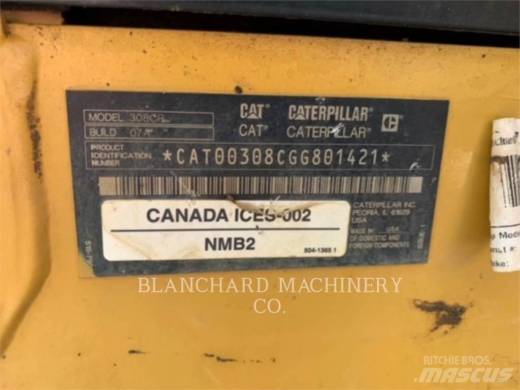 CAT 308CR Excavatoare pe șenile
