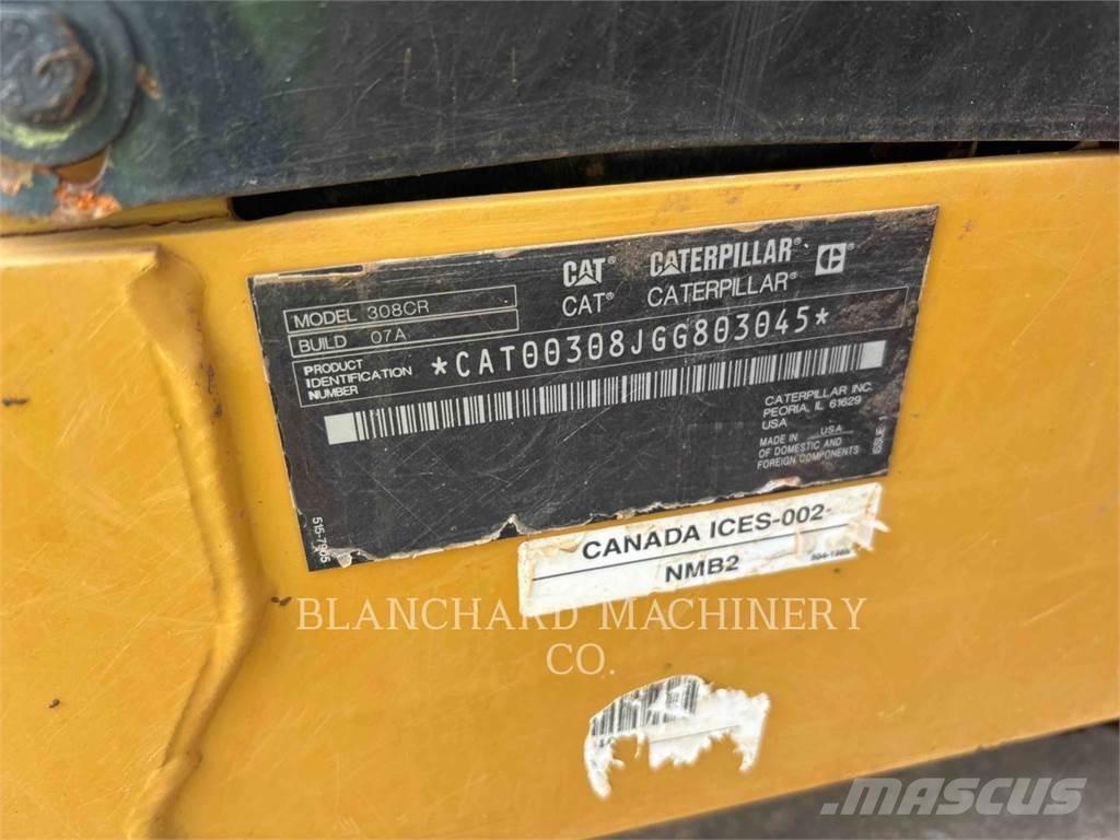 CAT 308CR Excavatoare pe șenile
