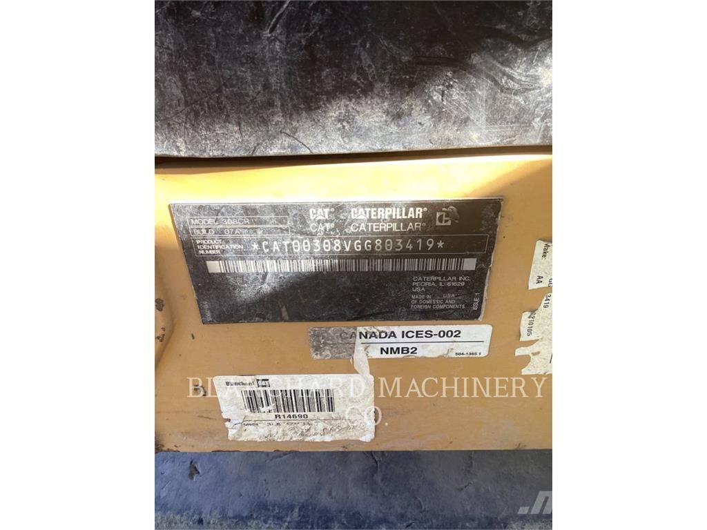CAT 308CR Excavatoare pe șenile
