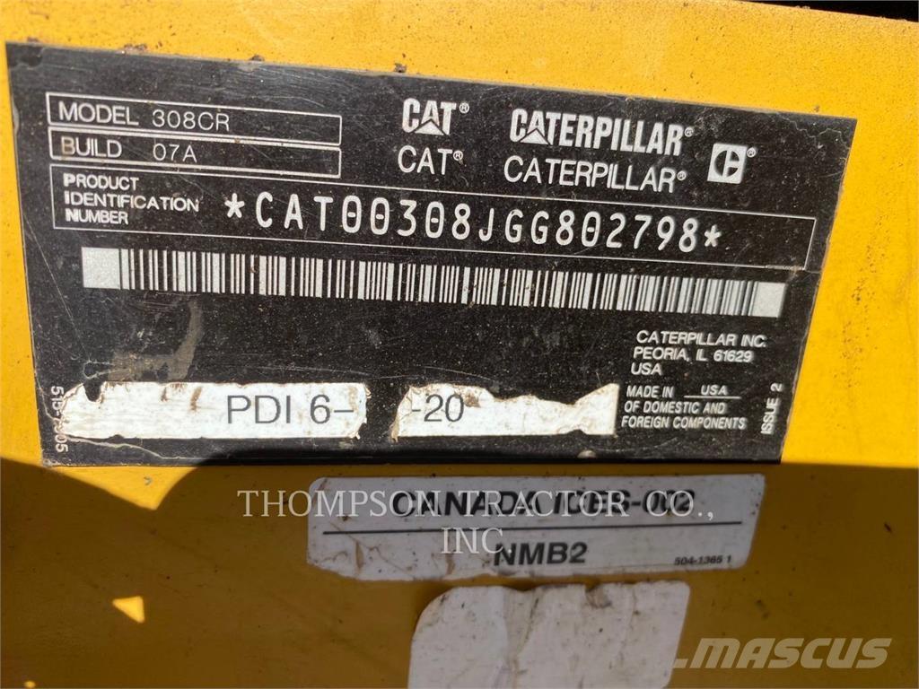 CAT 308CR Excavatoare pe șenile
