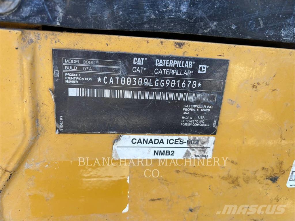 CAT 309CR Excavatoare pe șenile
