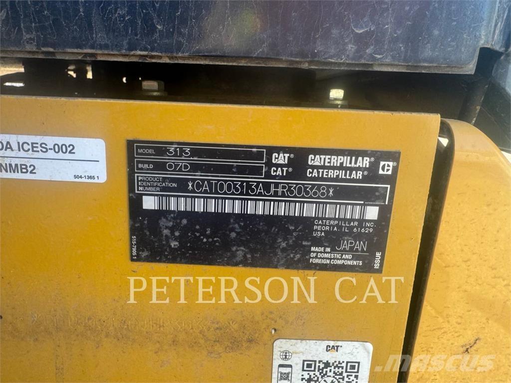 CAT 313 Excavatoare pe șenile
