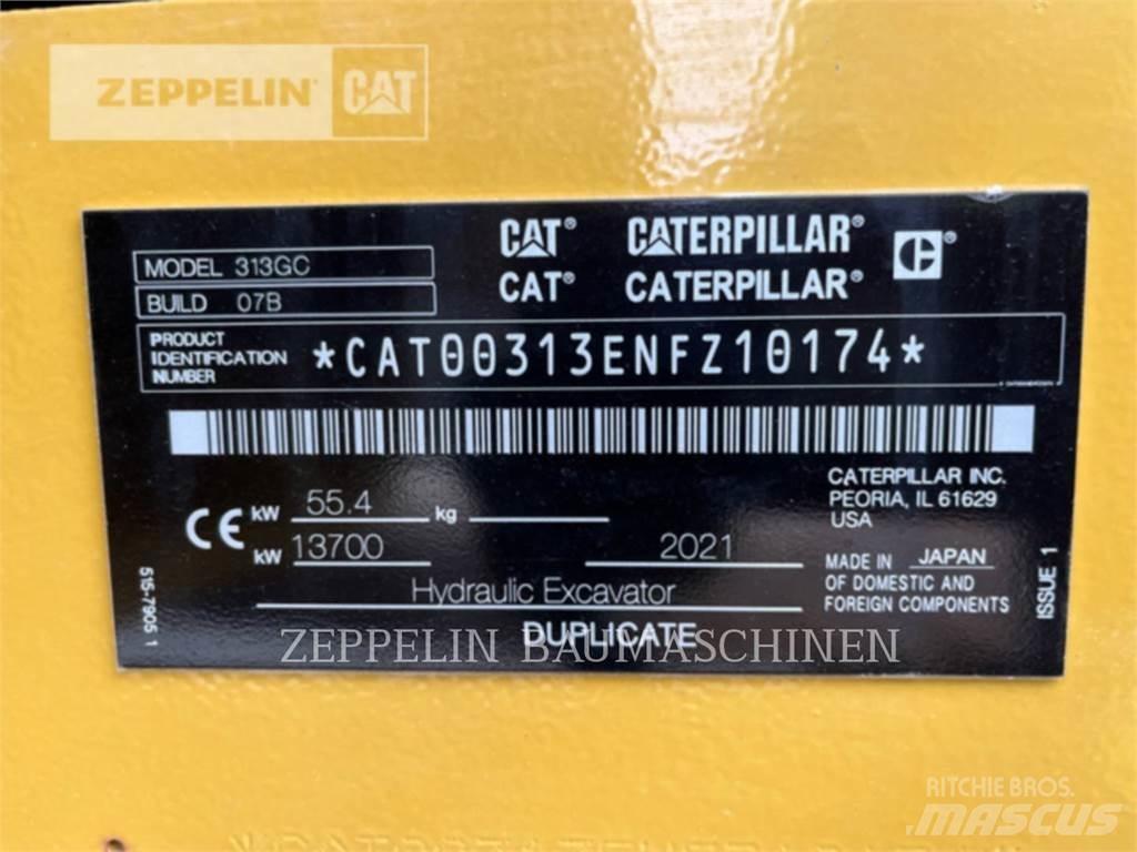 CAT 313GC Excavatoare pe șenile
