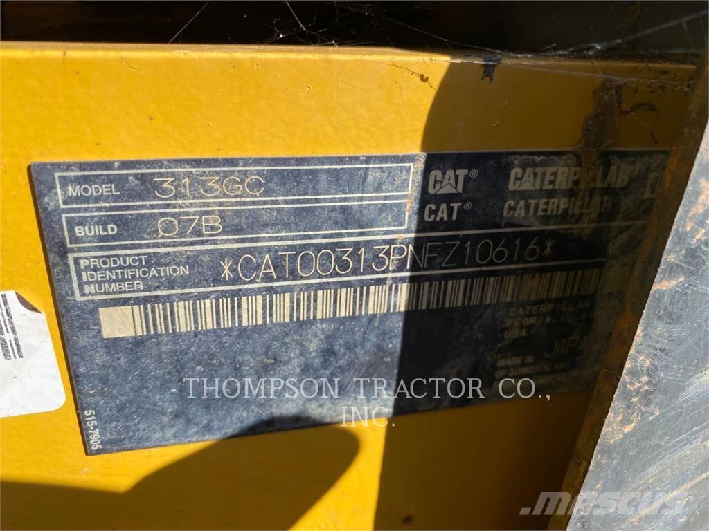 CAT 313GC Excavatoare pe șenile
