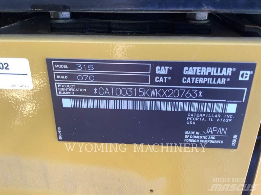 CAT 315 Excavatoare pe șenile
