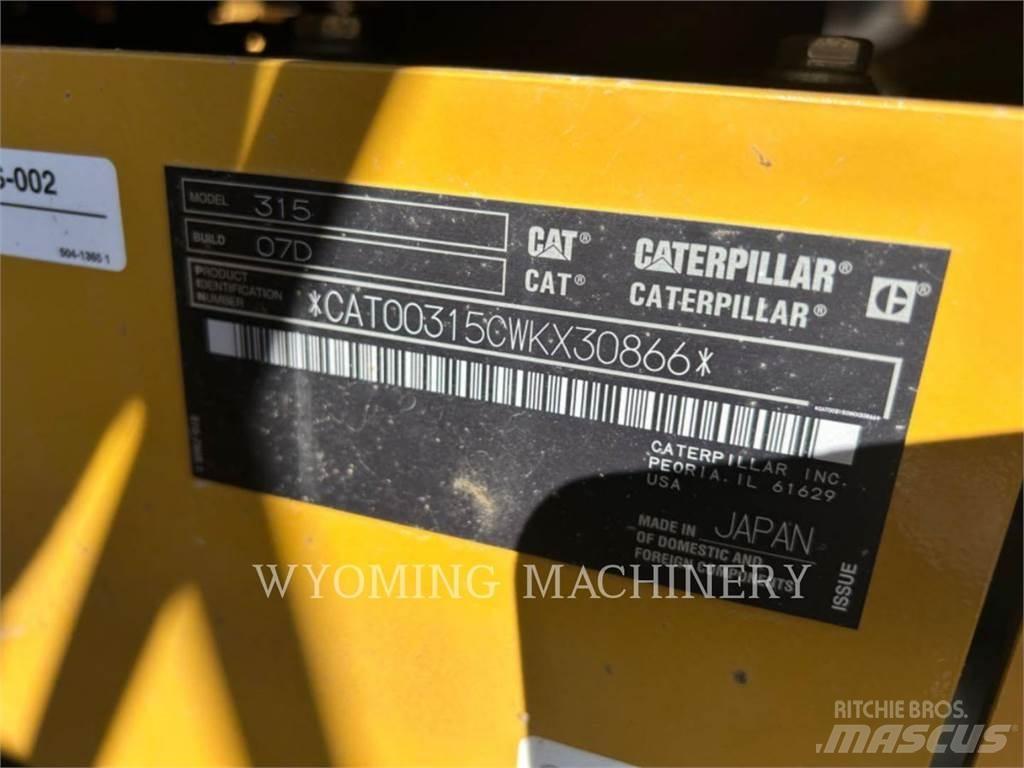 CAT 315 Excavatoare pe șenile
