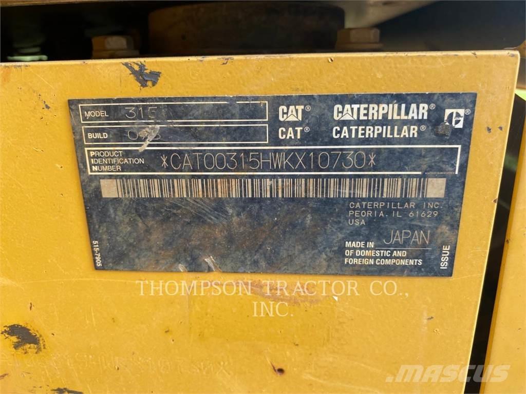 CAT 315 Excavatoare pe șenile
