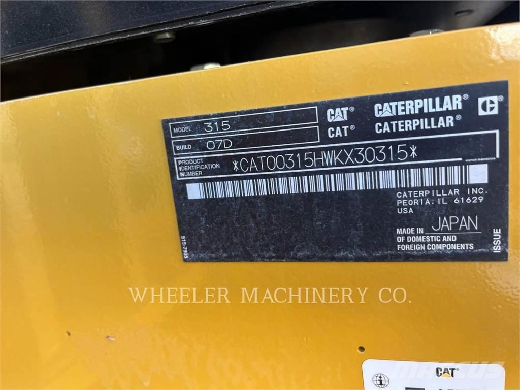 CAT 315 CF Excavatoare pe șenile
