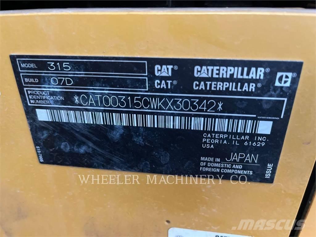 CAT 315 CF Excavatoare pe șenile
