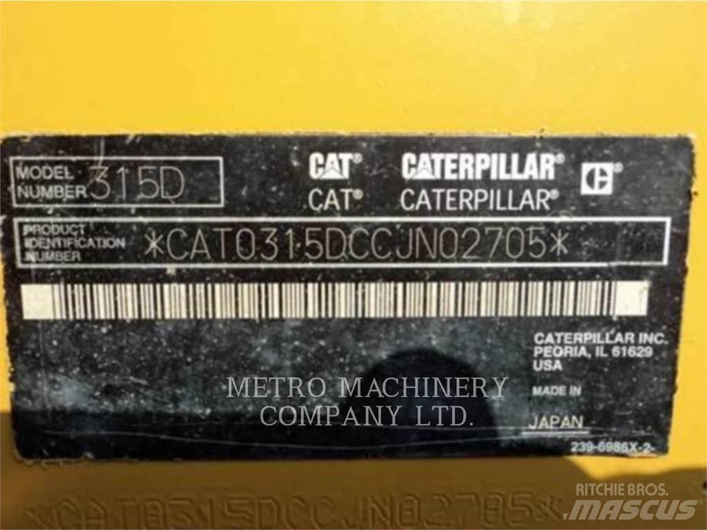 CAT 315DL Excavatoare pe șenile
