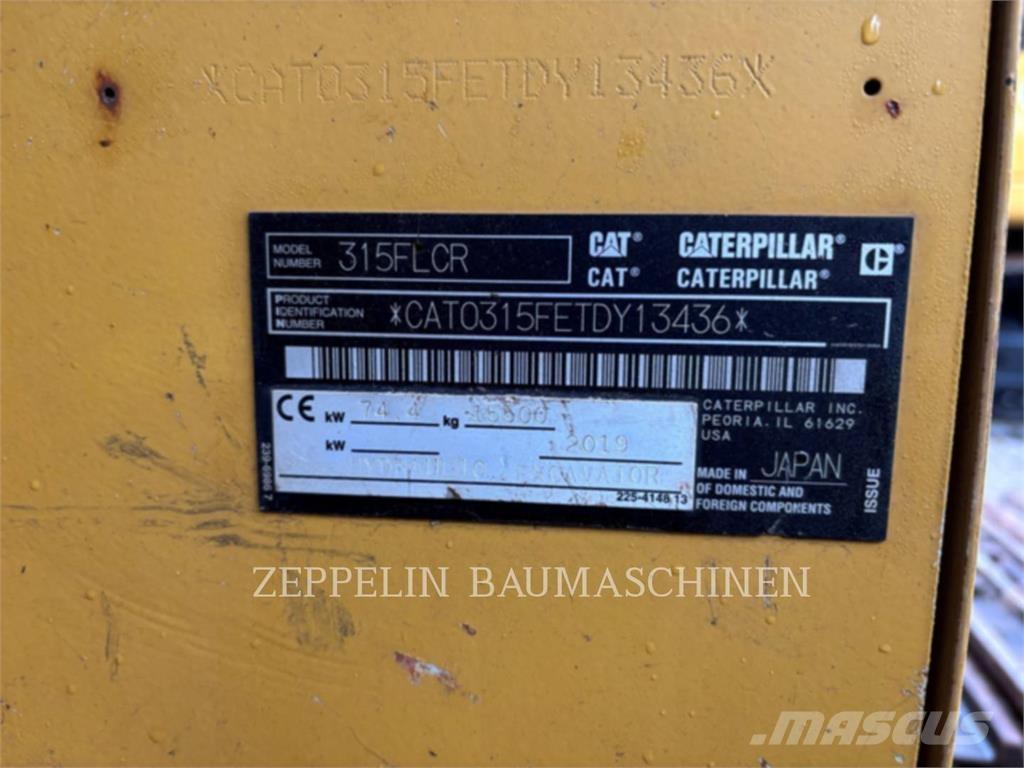 CAT 315FL Excavatoare pe șenile
