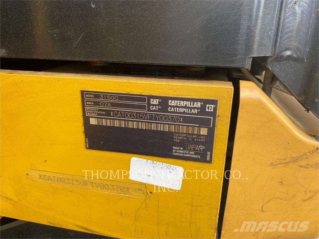 CAT 315GC Excavatoare pe șenile
