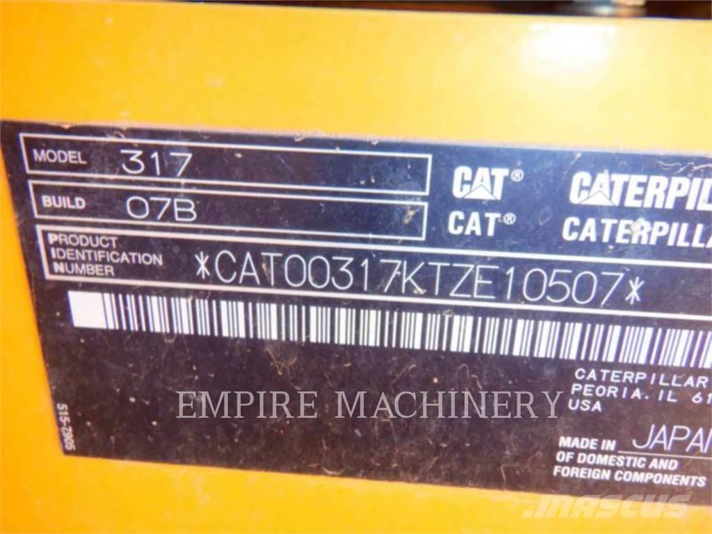 CAT 317-07 Excavatoare pe șenile
