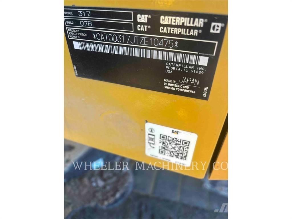 CAT 317 CF Excavatoare pe șenile
