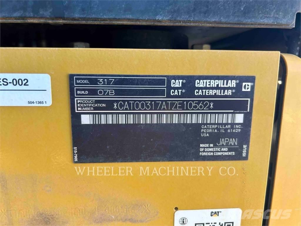 CAT 317 TH Excavatoare pe șenile
