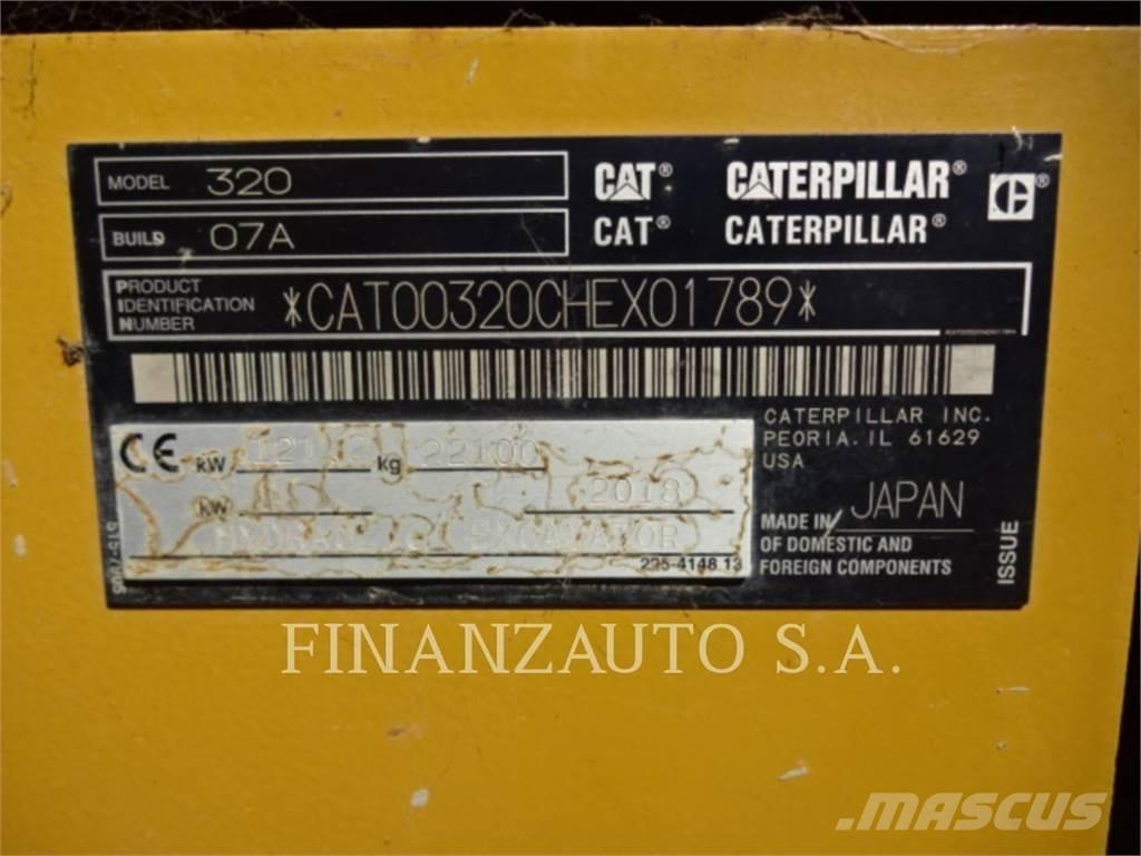 CAT 320 Excavatoare pe șenile
