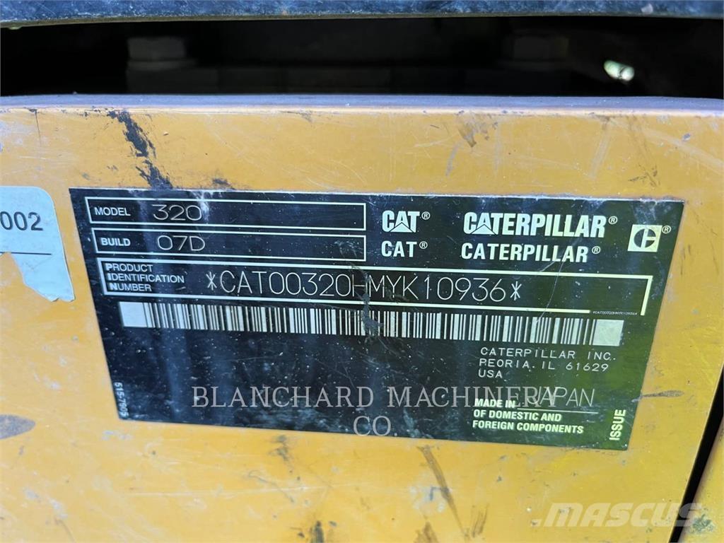 CAT 320 Excavatoare pe șenile
