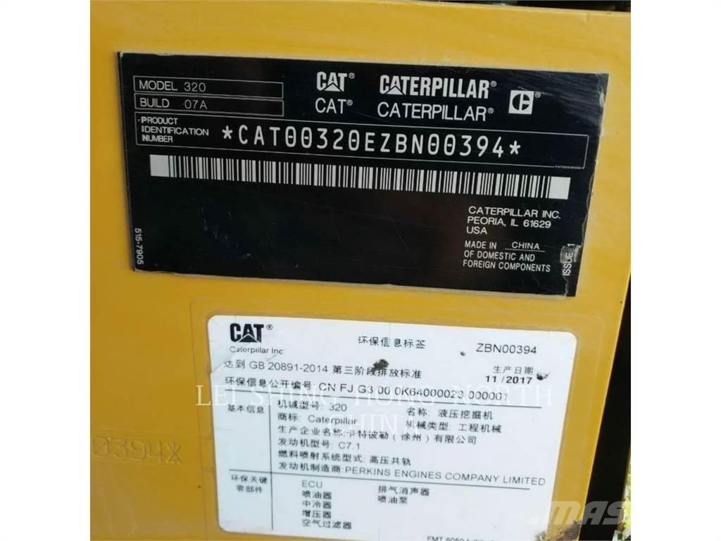 CAT 320-07 Excavatoare pe șenile
